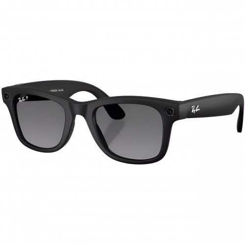 Умные очки Ray-Ban Meta Wayfarer (Gen 2) S50, Matte Black/Polarized Gradient Graphite (RW4012)