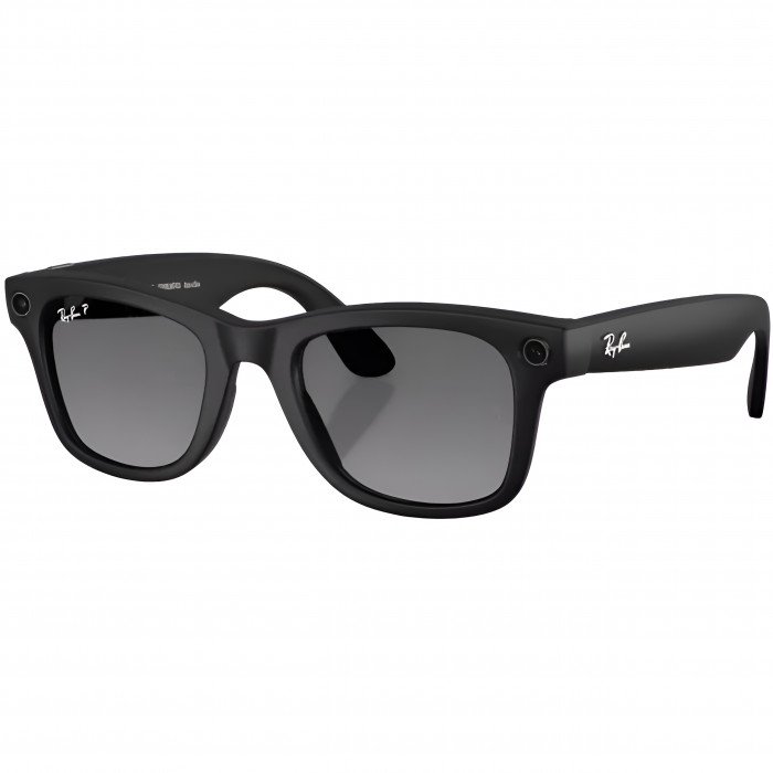 Умные очки Ray-Ban Meta Wayfarer (Gen 2) S53, Matte Black/Polarized Gradient Graphite (RW4012)