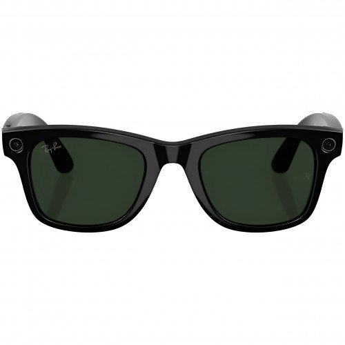 Умные очки Ray-Ban Meta Wayfarer (Gen 2) S50, Shiny Black/Transitions Graphite Green (RW4012)