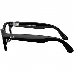 Умные очки Ray-Ban Meta Wayfarer (Gen 2) S50, Shiny Black/Transitions Graphite Green (RW4012)