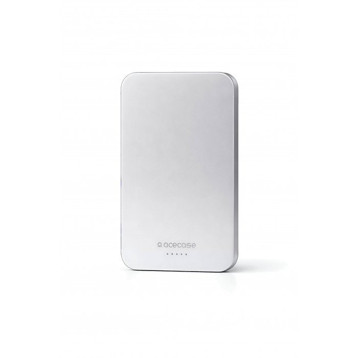 Внешний аккумулятор Acecase Voltrix 5000mAh, Silver