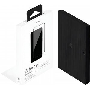 Защитное стекло 3D uBear Extreme для Samsung S26 Plus, черная рамка