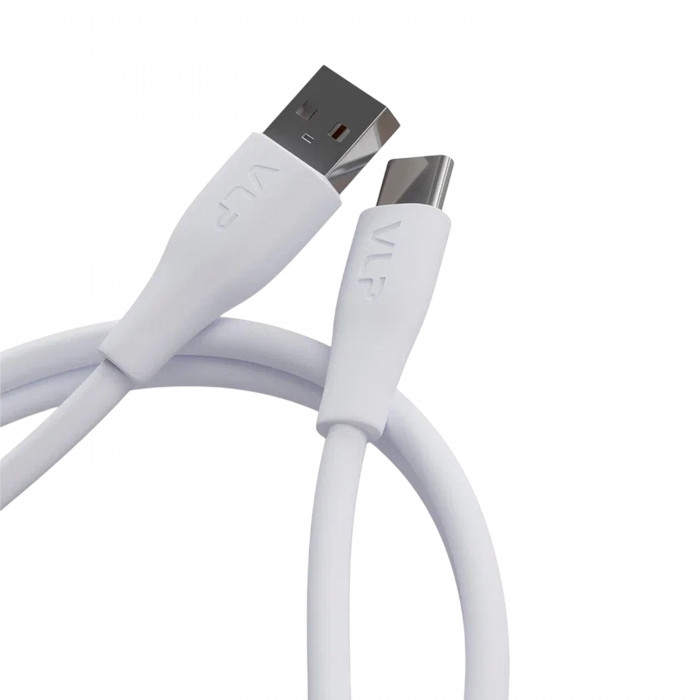 Дата-кабель VLP LITE Color Line  USB – Type-C, 1м, 60W, белый