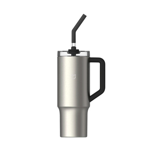 Термокружка Mijia Straw Cup, серый