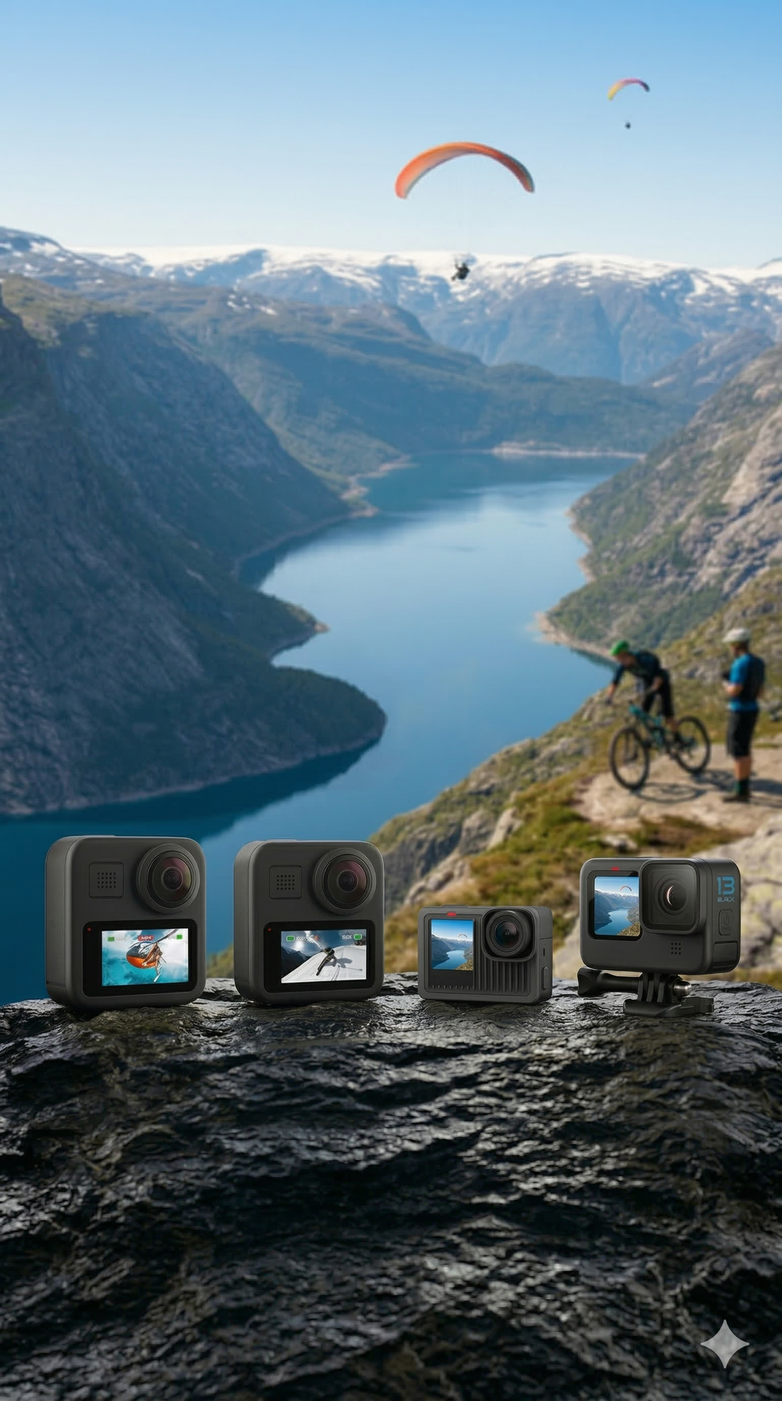 Сравнение экшн-камер GoPro: Max 2, Max, HERO13 Black и HERO 4K. Что выбрать?
