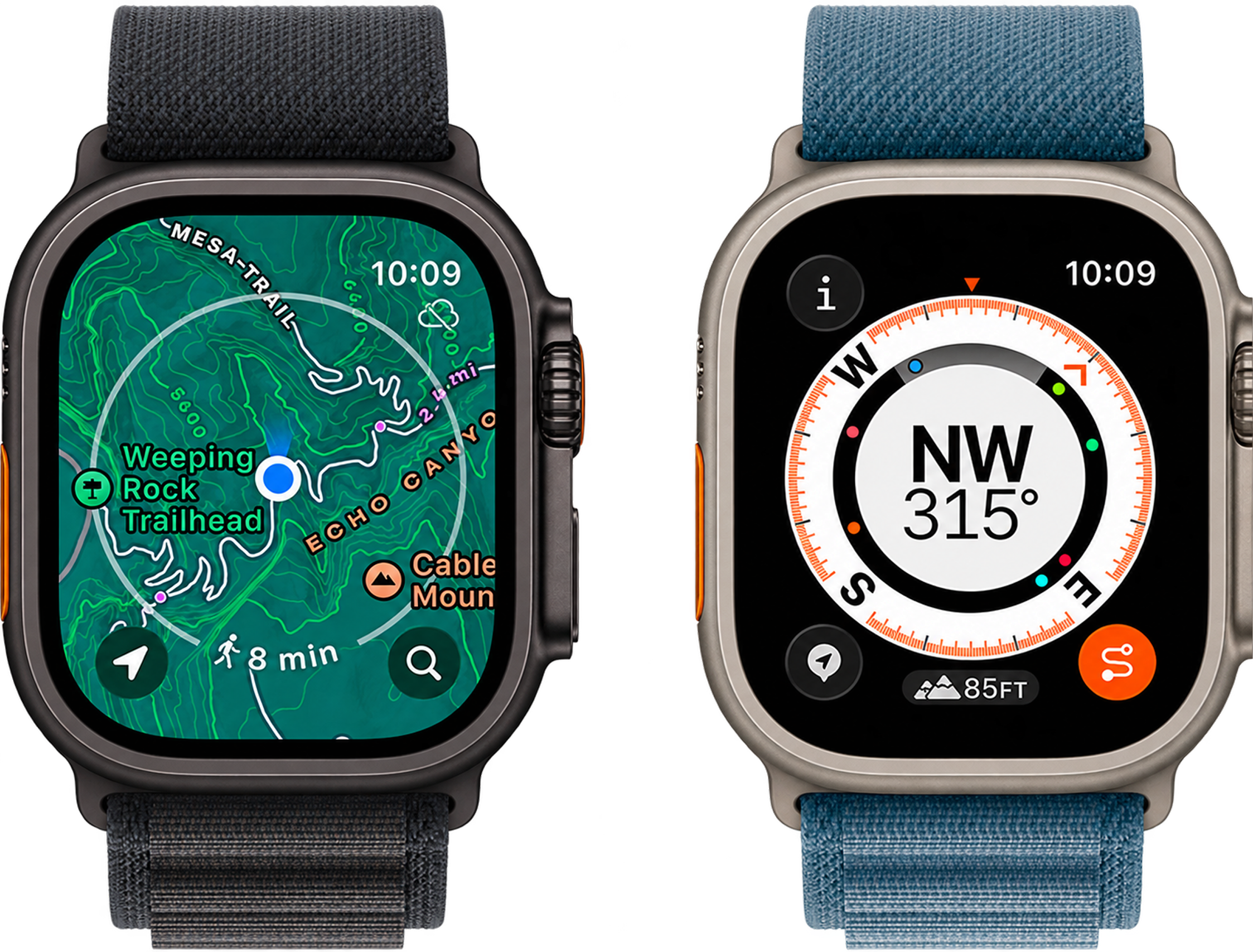 Двухчастотный GPS и навигация Apple Watch Ultra 3