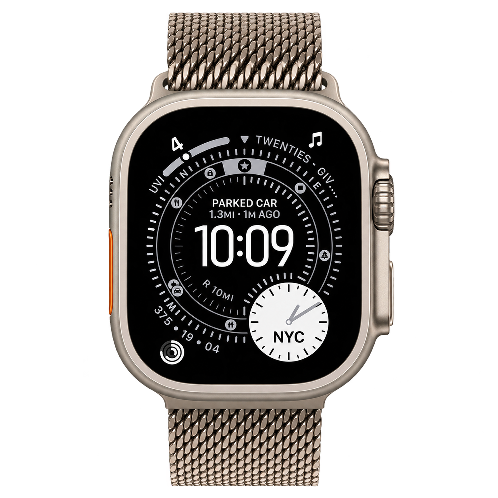 Яркий дисплей Always-On Apple Watch Ultra 3
