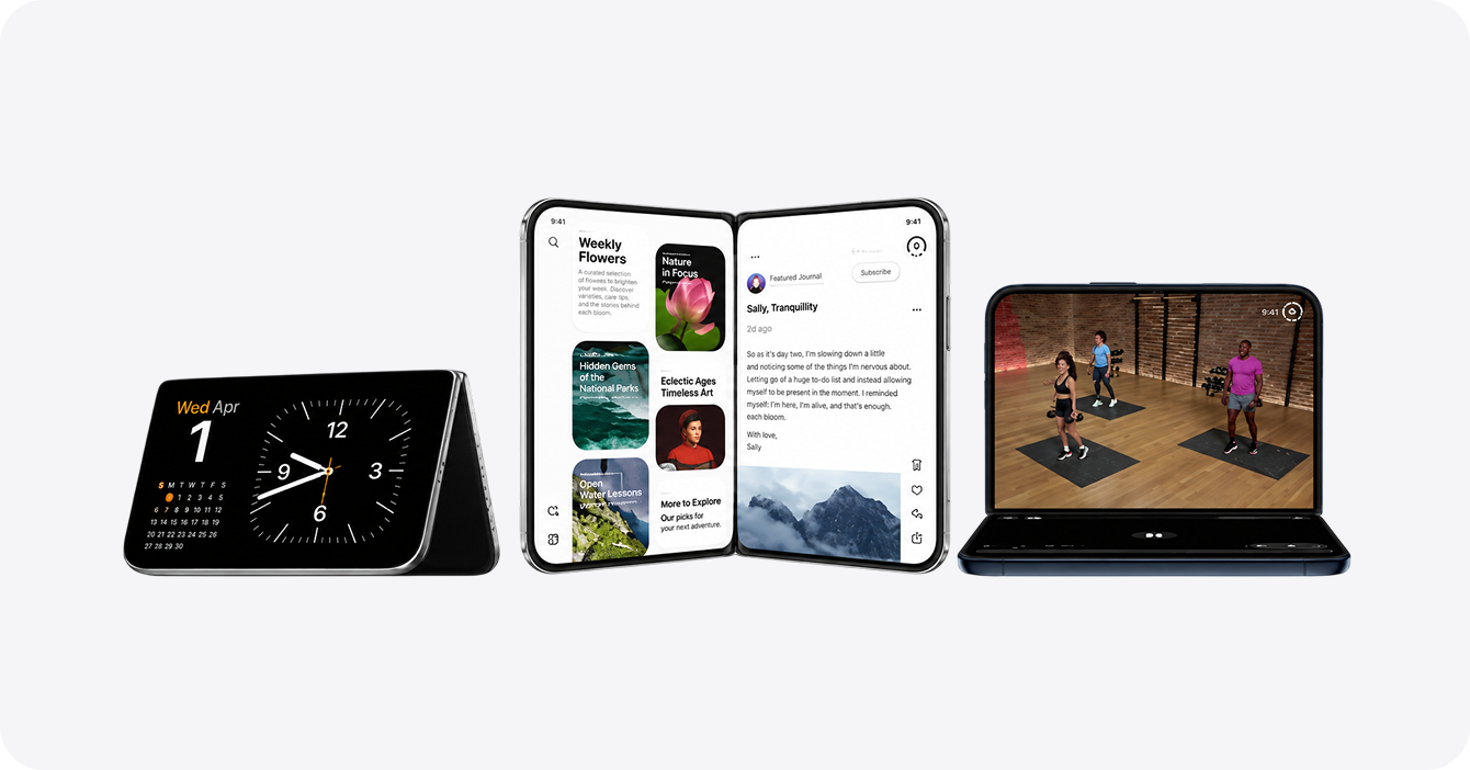 Складной дизайн iPhone Duo