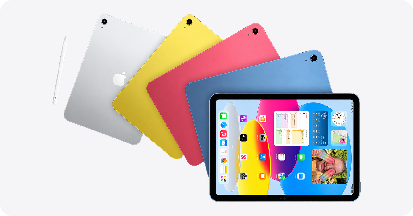 Четыре цвета корпуса iPad 11