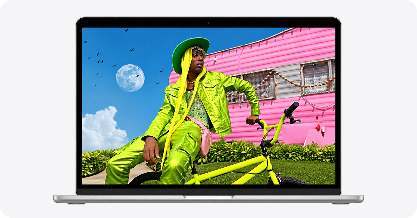 Цветопередача и технология True Tone дисплея MacBook Air M5