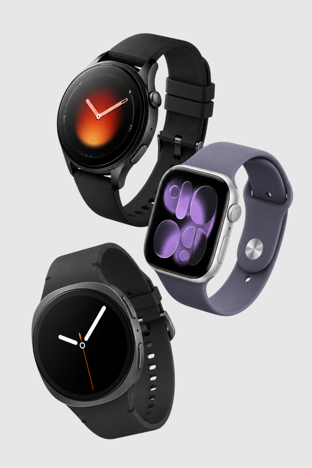 Что выбрать новичку: Apple Watch, Galaxy Watch или Xiaomi Watch