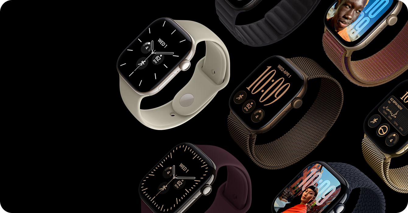 Два размера и три материала корпуса Apple Watch Series 12
