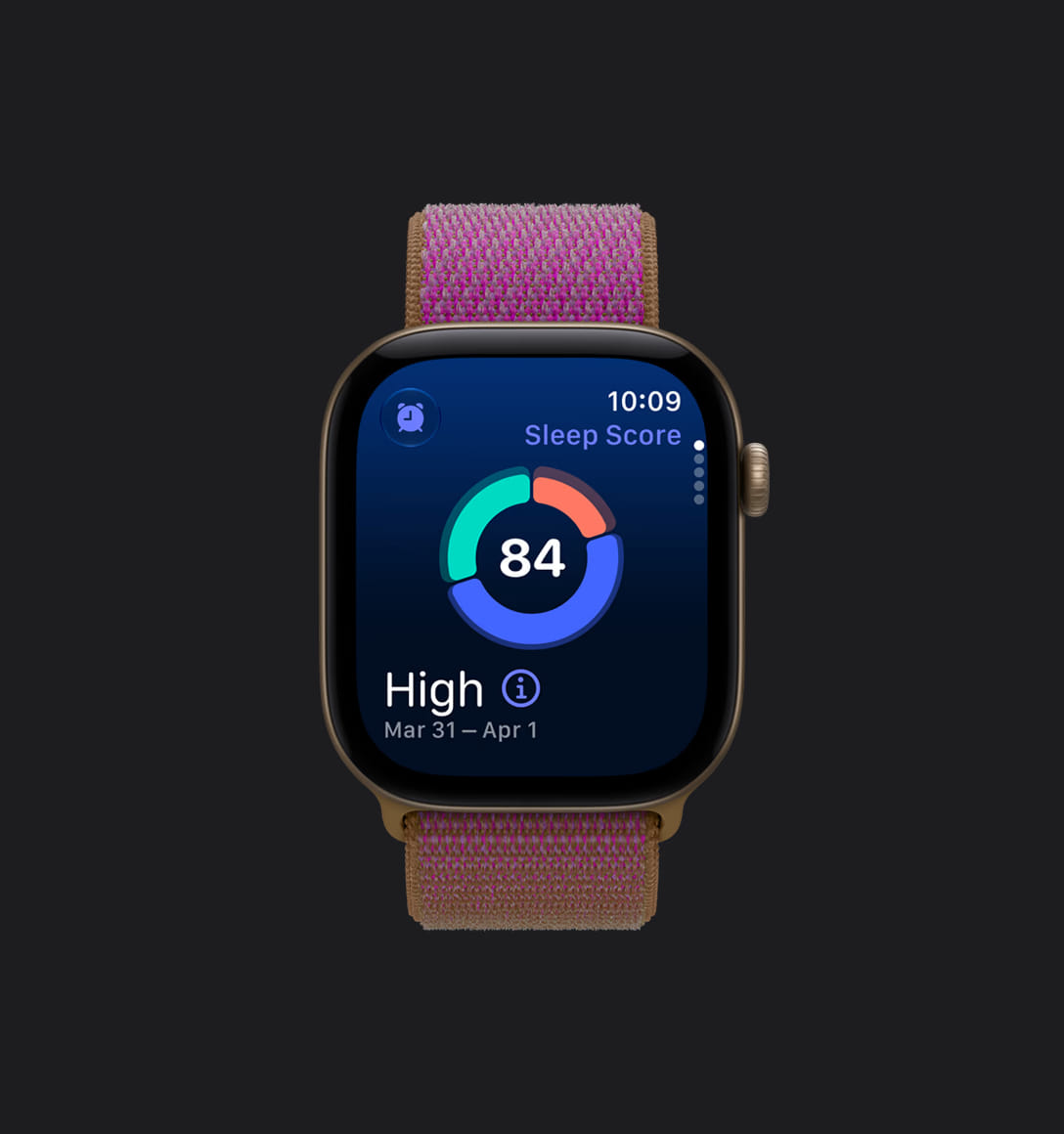 Оценка сна на Apple Watch Series 12