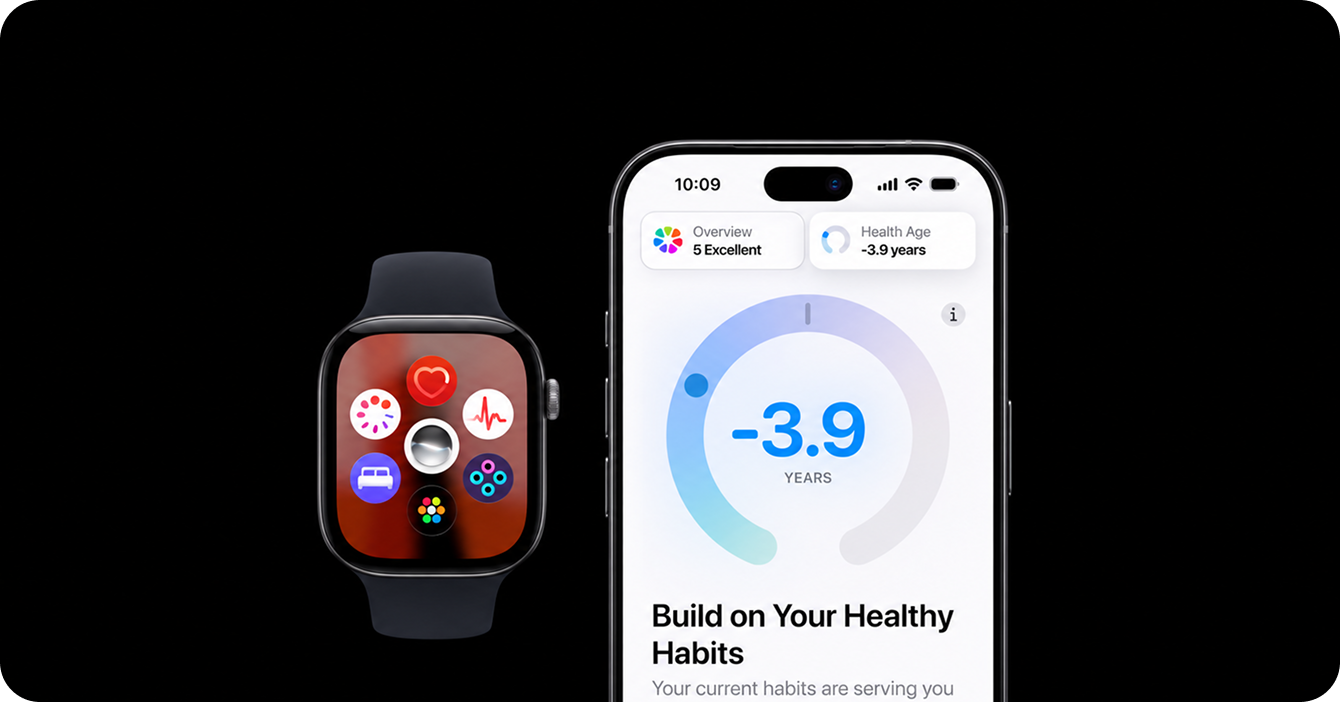 Уведомления о здоровье Apple Watch Series 12