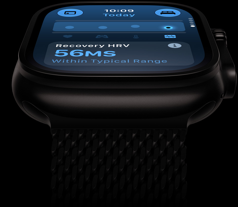 Измерение HRV на Apple Watch Ultra 4