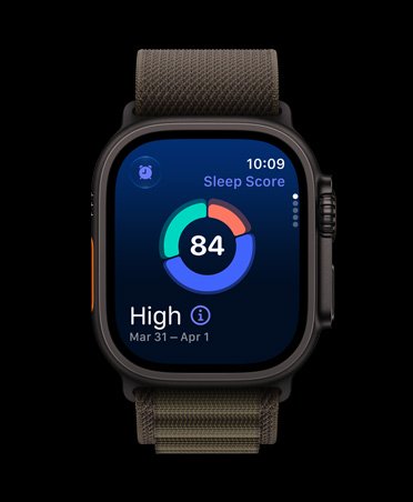 Оценка сна на Apple Watch Ultra 4