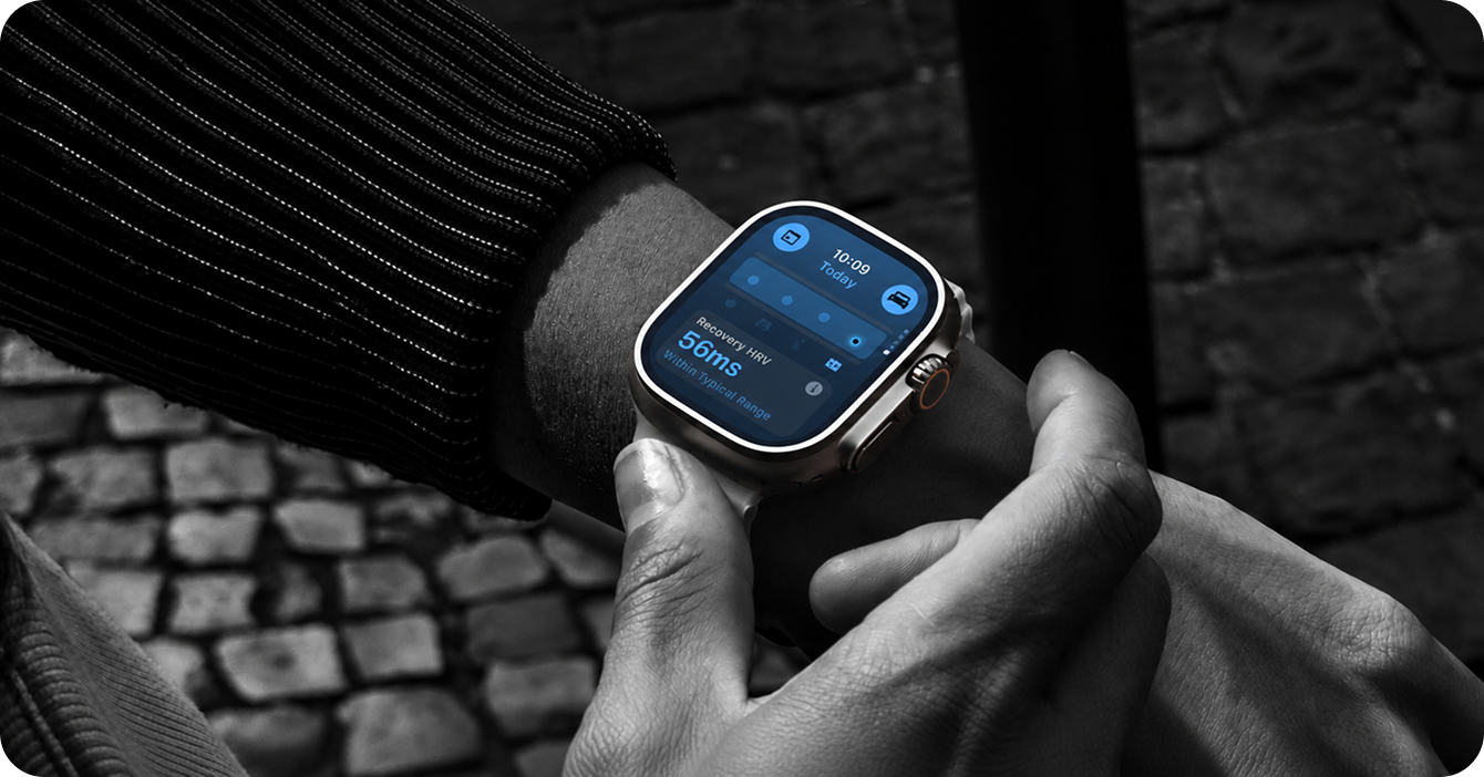 Измерение HRV на Apple Watch Ultra 4